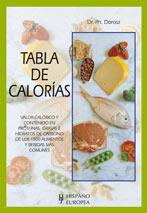 TABLA DE CALORIAS | 9788425512285 | DOROSZ, DR. PH.