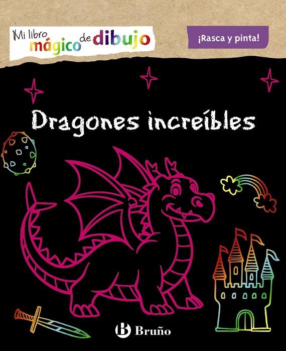 MI LIBRO MÁGICO DE DIBUJO. DRAGONES INCREÍBLES | 9788469629208 | VARIOS AUTORES