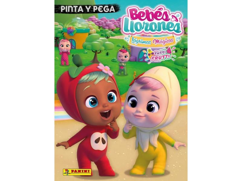 PINTA Y PEGA BEBES LLORONES | 9788427872080 | AA.VV.