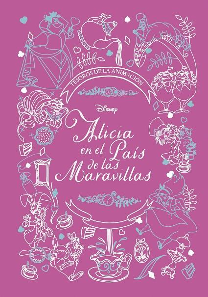 ALICIA EN EL PAÍS DE LAS MARAVILLAS. TESOROS DE LA ANIMACIÓN | 9788418939006 | DISNEY