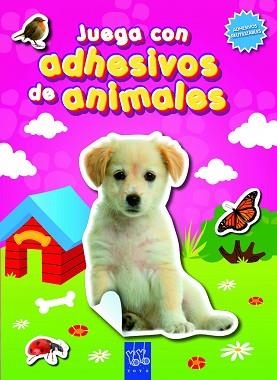 JUEGA CON ADHESIVOS DE ANIMALES 1 (ROSA) | 9788408090069 | YOYO