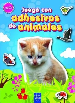 JUEGA CON ADHESIVOS DE ANIMALES 2 (AZUL) | 9788408090076 | YOYO