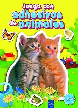 JUEGA CON ADHESIVOS DE ANIMALES 4 (AMARILLO) | 9788408090090 | YOYO