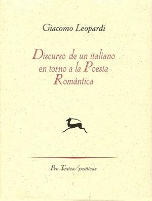DISCURSO DE UN ITALIANO EN TORNO A LA POESIA ROMANTICA | 9788481912142 | LEOPARDI, GIACOMO