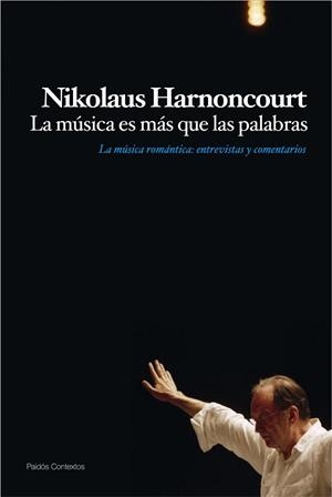 MÚSICA ES MÁS QUE PALABRAS | 9788449324222 | HARNONCOURT