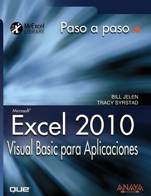 EXCEL 2010. VISUAL BASIC PARA APLICACIONES | 9788441528734 | JELEN, BILL/SYRSTAD, TRACY