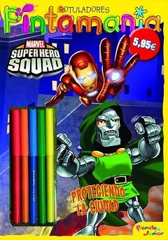 PINTAMANIA ROTULADORES | 9788408098843 | SUPER HERO SQUAD