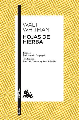 HOJAS DE HIERBA | 9788467037678 | WHITMAN, WALT