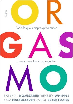 ORGASMO | 9788449325694 | BARRY KOMISARUK