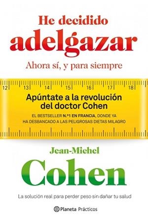 HE DECIDIDO ADELGAZAR | 9788408109235 | JEAN-MICHEL COHEN