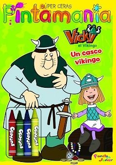 WICKIE EL VIKINGO. PINTAMANIA SUPER CERAS. UN CASC | 9788408109471 | WICKIE EL VIKINGO