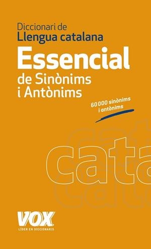 DICCIONARI ESSENCIAL DE SINÒNIMS I ANTÒNIMS | 9788499740447 | -