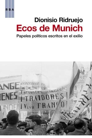 ECOS DE MUNICH | 9788490063293 | RIDRUEJO , DIONISIO
