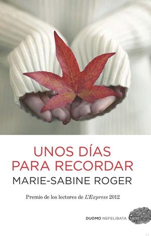 UNOS DÍAS PARA RECORDAR | 9788415355540 | ROGER, MARIE-SABINE