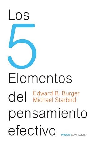 5 ELEMENTOS DEL PENSAMIENTO EFECTIVO | 9788449328442 | AUTORES VARIOS