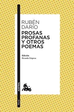 PROSAS PROFANAS Y OTROS POEMAS | 9788467025422 | RUBEN DARIO