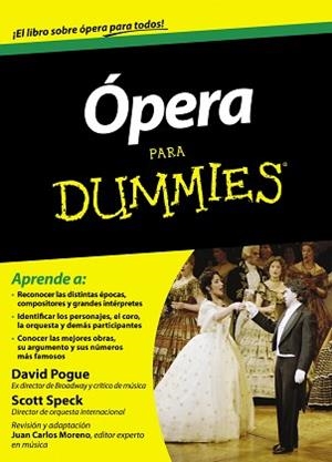 ÓPERA PARA DUMMIES | 9788432901478 | SPECK, SCOTT / POGUE, DAVID