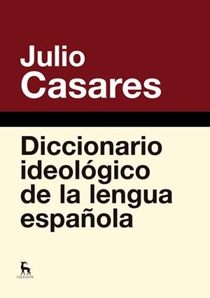 DICCIONARIO IDEOLOGICO DE LA LENGUA | 9788424936846