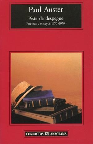 PISTA DE DESPEGUE POEMAS Y ENSAYOS 19070-1979 | 9788433966179 | AUSTER, PAUL