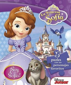 PRINCESA SOFÍA. 5 PUZLES | 9788499515267 | DISNEY