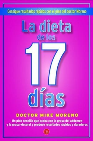 DIETA DE LOS 17 DÍAS (BOLSILLO) | 9788466326179 | MORENO, MIKE