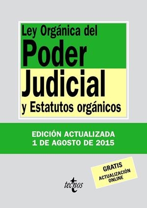LEY ORGÁNICA DEL PODER JUDICIAL | 9788430966134 | EDITORIAL TECNOS