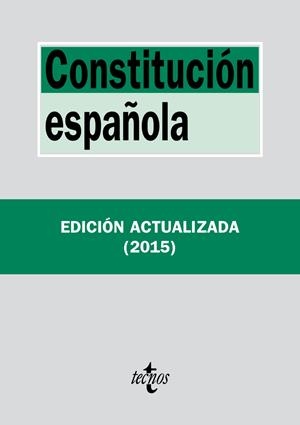 CONSTITUCIÓN ESPAÑOLA | 9788430966189 | EDITORIAL TECNOS