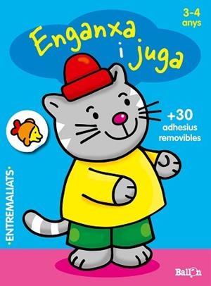 ENGANXA I JUGA - GAT (3-4 ANYS) | 9789463071451 | BALLON