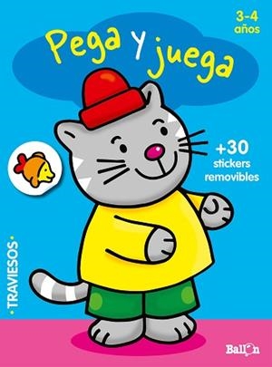 PEGA Y JUEGA - GATO (3-4 AÑOS) | 9789463071413 | BALLON