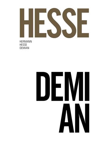 DEMIAN | 9788491043638 | HESSE, HERMANN