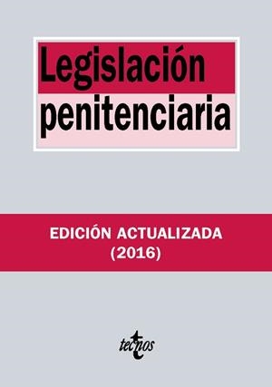LEGISLACIÓN PENITENCIARIA | 9788430970063 | EDITORIAL TECNOS