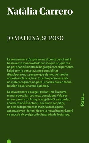 JO MATEIXA, SUPOSO | 9788494489105