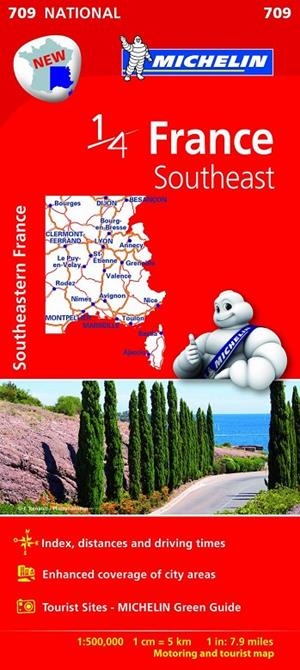 MAPA NATIONAL FRANCE SOUTHEAST | 9782067200739 | VARIOS AUTORES
