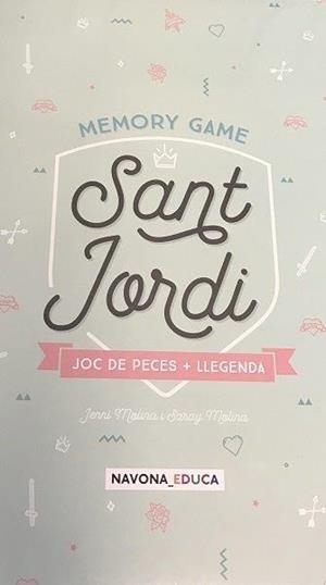 MEMORY GAME. SANT JORDI | 9788416259816 | MOLINA, SARAY I JENI