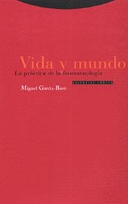 VIDA Y MUNDO | 9788481642926 | GARCIA-BARO, MIGUEL