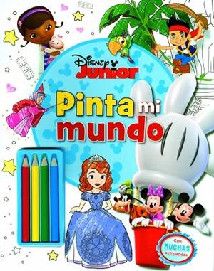 DISNEY JUNIOR. PINTA MI MUNDO | 9788499516080 | DISNEY