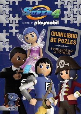 SUPER 4 - GRAN LIBRO DE PUZLES | 9788469834596 | PLAYMOBIL