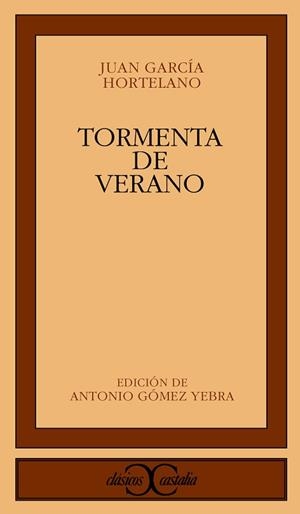 TORMENTA DE VERANO | 9788470395444 | Garc¡a Hortelano, Juan