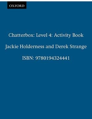 CHATERBOX.ACTIVITYBOOK 4 | 9780194324441 | HOLDERNESS
