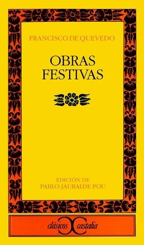OBRAS FESTIVAS | 9788470393822 | QUEVEDO, FRANCISCO DE