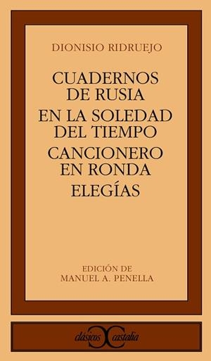CUADERNOS DE RUSIA; EN LA SOLEDAD DEL TIEMPO; CANC | 9788470393778 | RIDRUEJO, DIONISIO