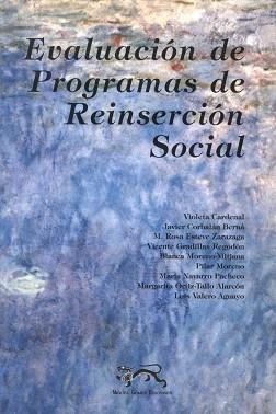 EVALUACION DE PROGRAMAS DE REINSERCION SOCIAL | 9788488326089 | CARDENAL, VIOLETA