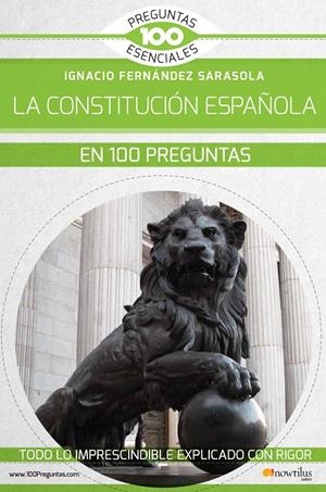 CONSTITUCION ESPAÑOLA EN 100 PREGUNTAS | 9788413050119