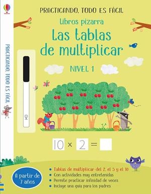 LIBROS PIZARRA TABLAS DE MULTIPLICAR | 9781474967174 | AA.VV