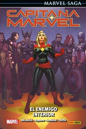 MARVEL SAGA CAPITANA MARVEL. EL ENEMIGO INTERIOR | 9788413340869 | FILIPE ANDRADE, SCOTT HEPBURN, KELLY SUE DECONNICK, MATTEO BUFFAGNI