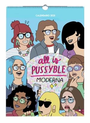 CALENDARIO DE PARED 2021 MODERNA DE PUEBLO | 8432715124849