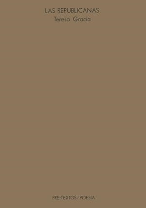 LAS REPUBLICANAS | 9788485081608 | GRACIA GARCÍA, TERESA