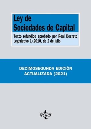 LEY DE SOCIEDADES DE CAPITAL | 9788430981427 | EDITORIAL TECNOS