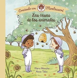 LAS CASAS DE LOS ANIMALES (CRECIENDO CON MONTESSORI. PEQUEÑAS MANITAS) | 9788448855055 | MONCHO, KLARA / TEBA, ALICIA