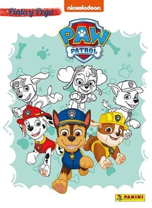 PINTA Y PEGA PAW PATROL | 9788427872103 | NICKELODEON